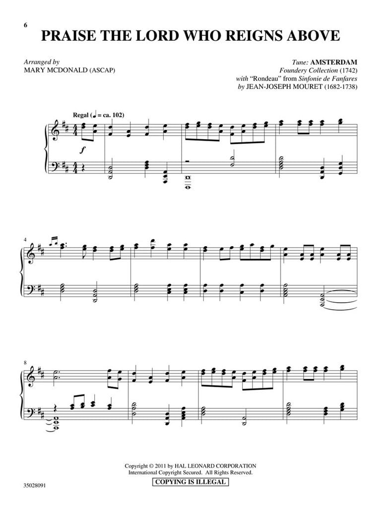 Music of the Masters for the Master